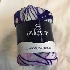 Cruel Prince by Holly Black Owlcrate throw blanket